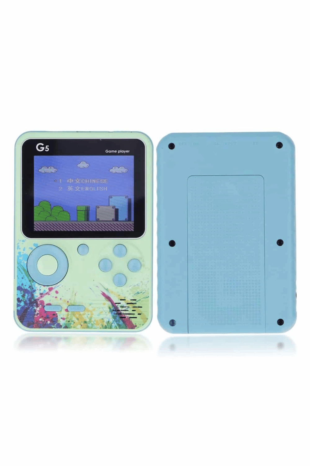 3 İnç Ekran 500 Oyunlu Game Box Mini Taşınabilir Oyun Konsolu