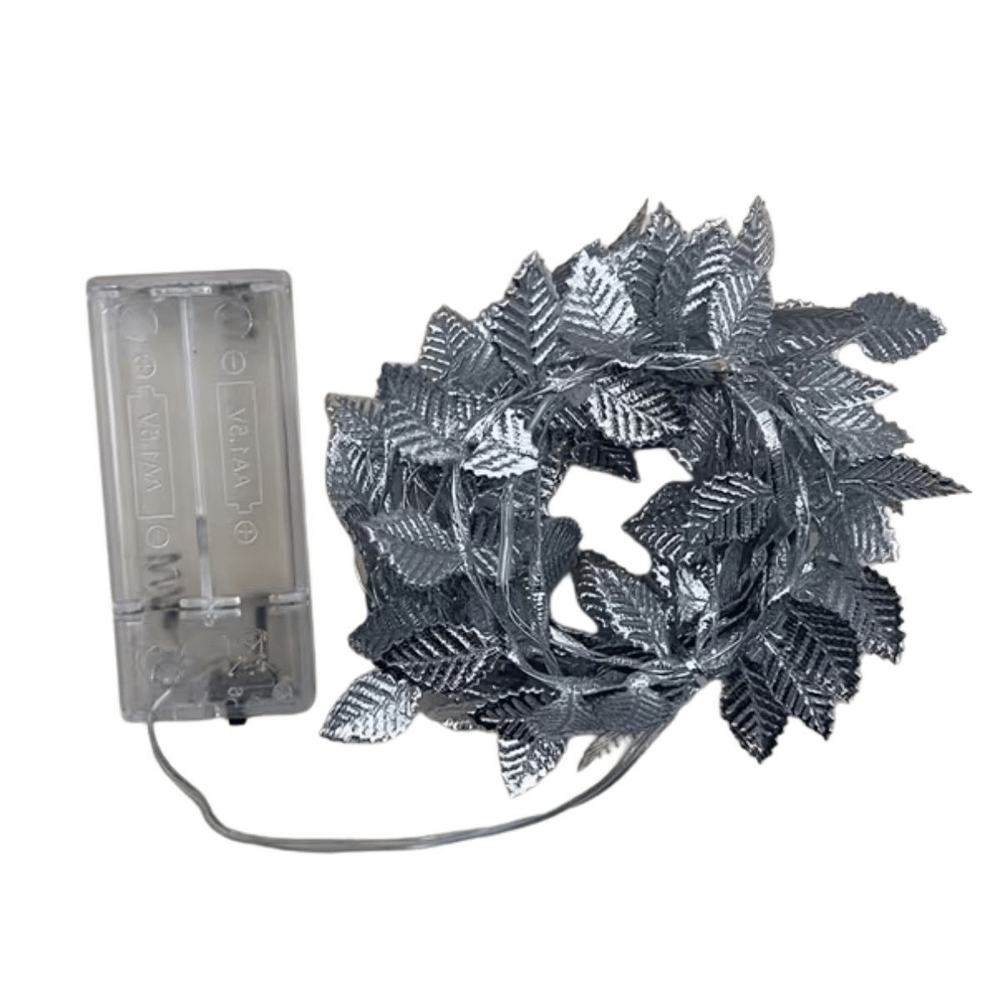 3 Metre Yaldızlı Gümüş Led Işık – Dekoratif Ortam Ve Yılbaşı Aydınlatması Bx40