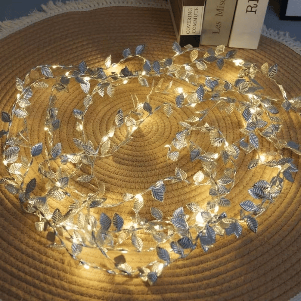 3 Metre Yaldızlı Gümüş Led Işık – Dekoratif Ortam Ve Yılbaşı Aydınlatması Bx40