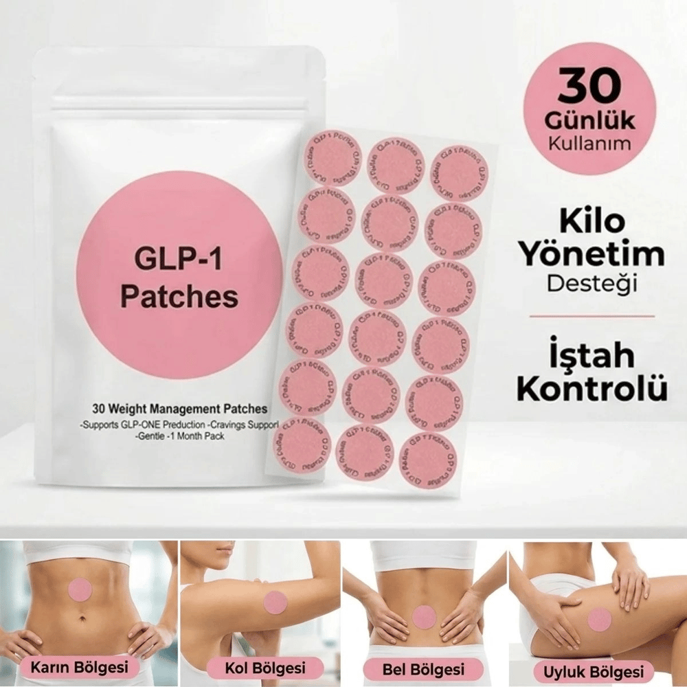 30 Adet Kilo Yönetimi Destek Bantları – İştah Kontrolü Ve Günlük Wellness Desteği Bx40