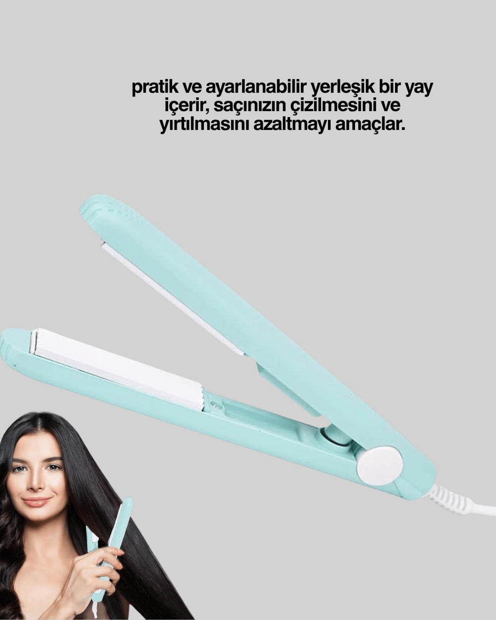 30 Saniyede Isınan PTC Teknolojili Saç Şekillendirici – Sabit Isı Kontrollü, Hızlı Performans Yeni Nesil
