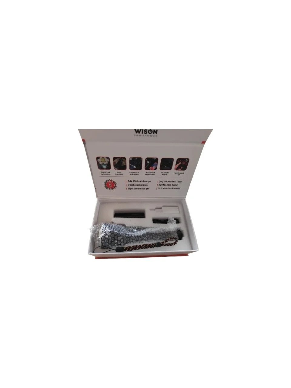 30 Watt 3000 Lümen Uzun Menzilli Fener Ws-7878 Bx40