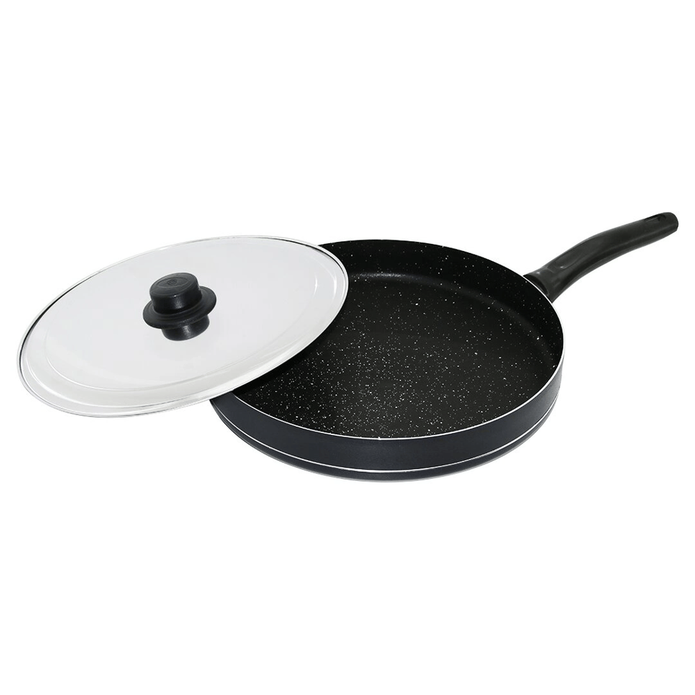 30cm Metal Kapaklı  Balık  Tavası Bx40