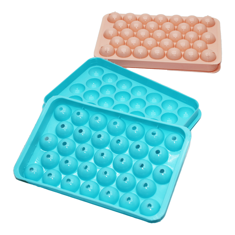 33LÜ MİNİ TOP BUZLUK RENKLİ PLASTİK (3936)