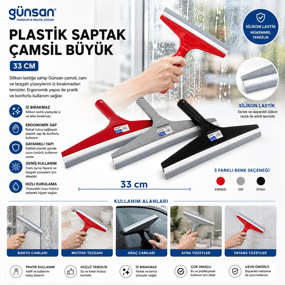 33cm Büyük Camsil - Çekpas Bx40