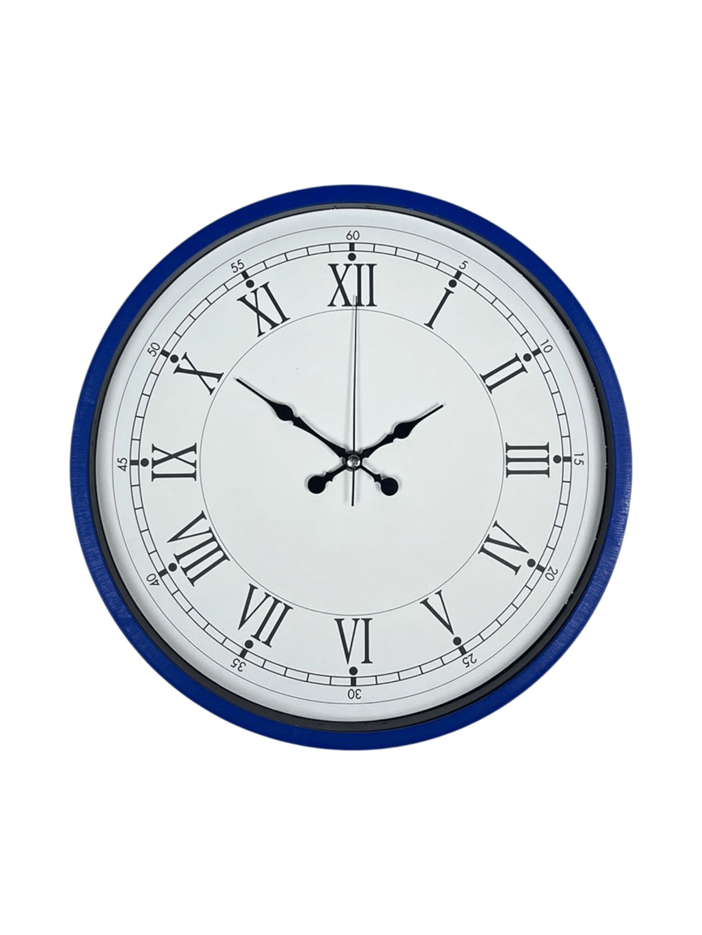 36 Cm Lacivert Roma Rakamlı Duvar Saati