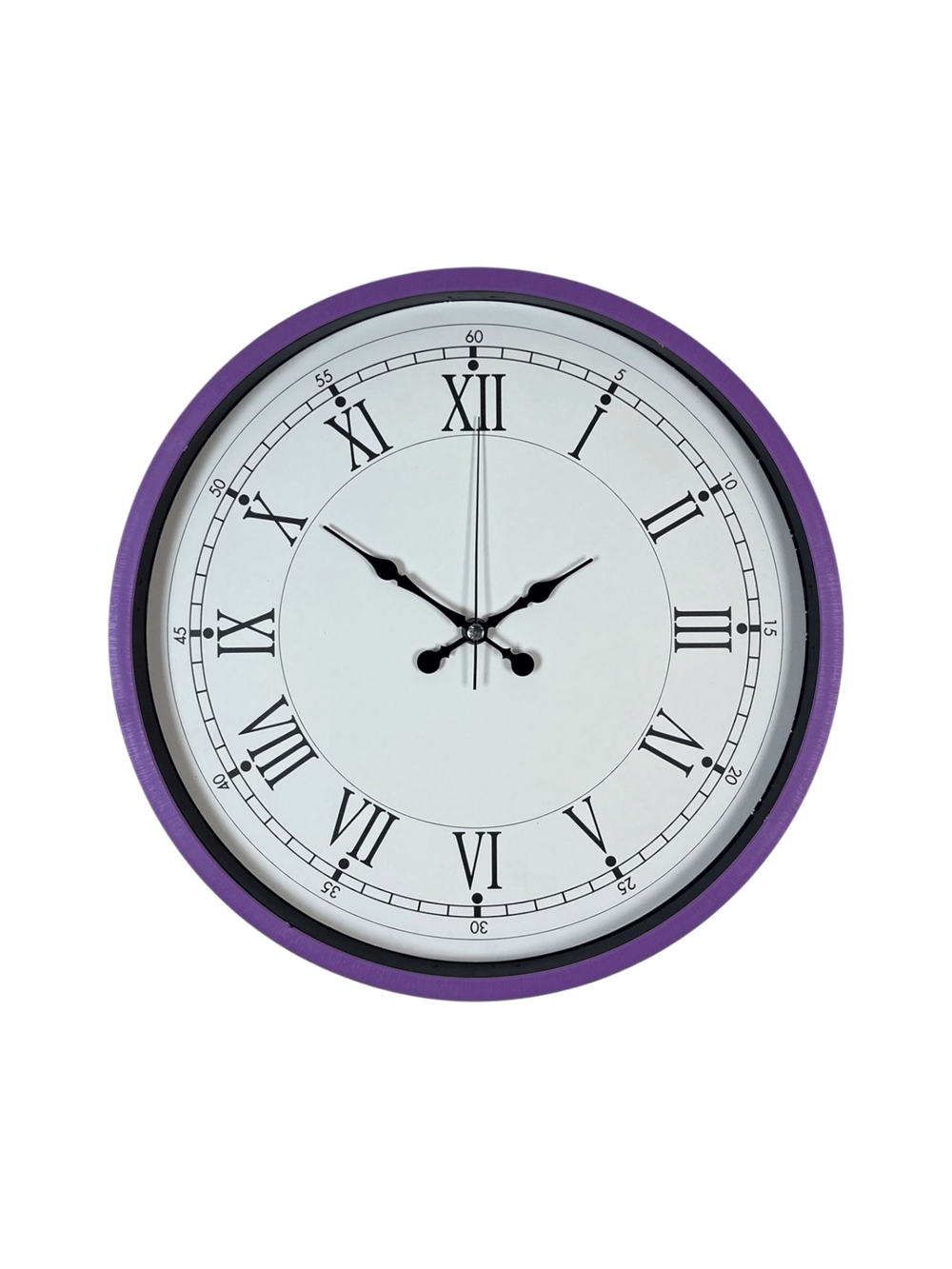 36 Cm Mor Roma Rakamlı Duvar Saati