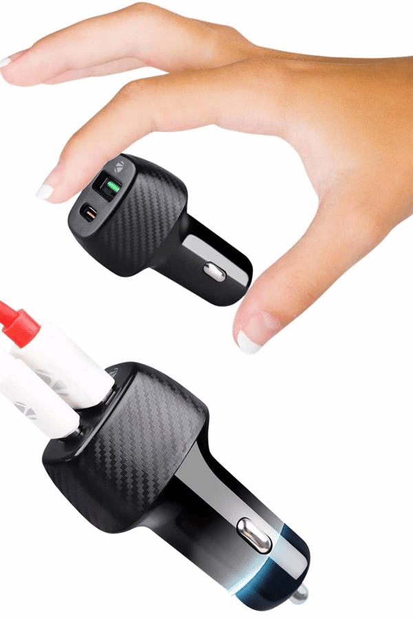 38W USB Type-C Girişli Oto Çakmaklık Araç İçi Hızlı Şarj Çakmaklık Şarj Aleti