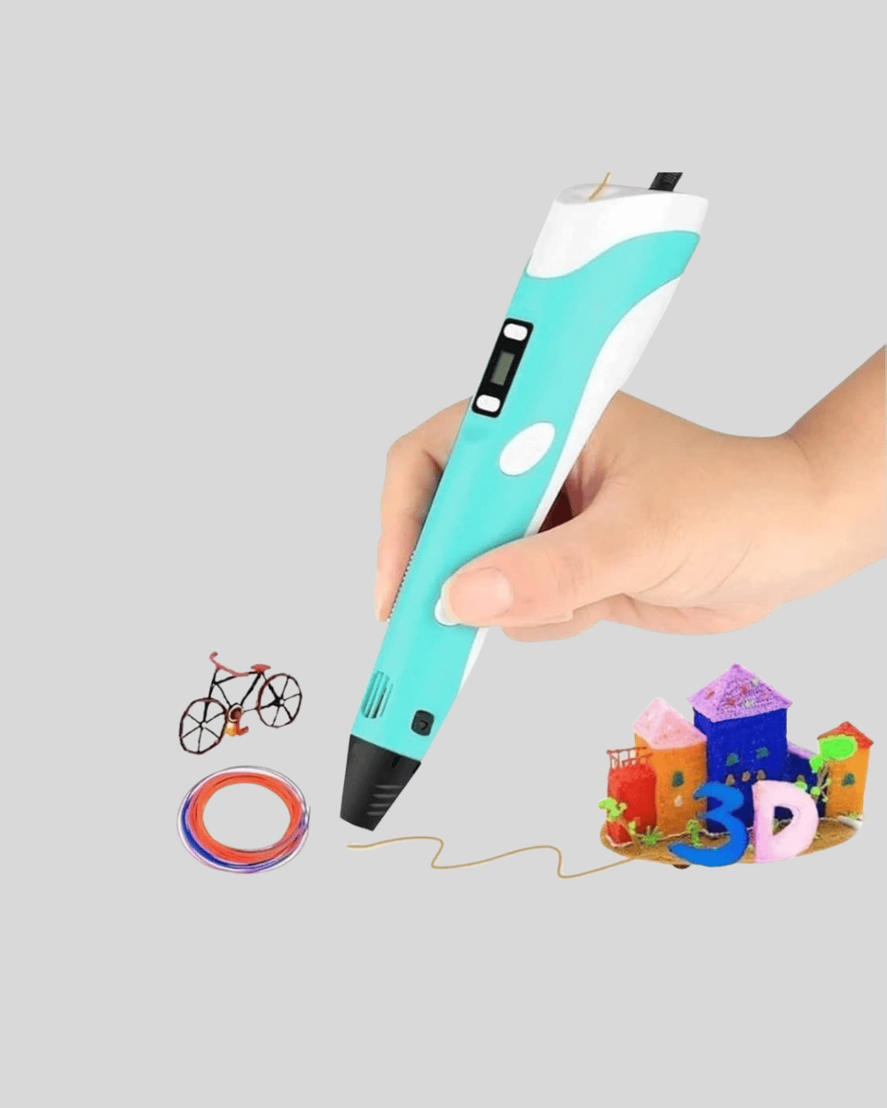 3D Yazıcı Kalem FDM Teknolojili ve ABS PLA Filament Uyumlu
