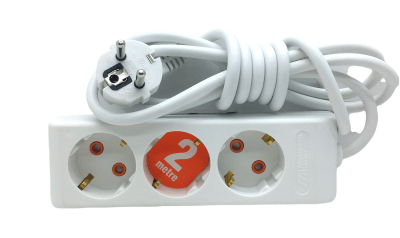 3LÜ 2MT.UZATMA KABLO GRUP PRİZ (3936)