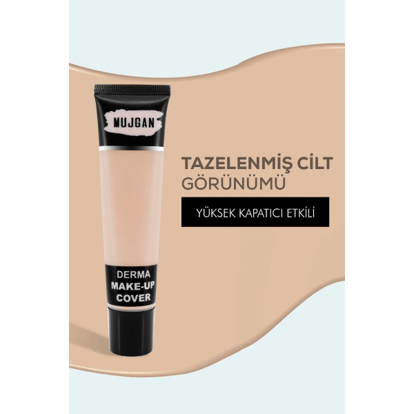 3lü Derma Porselen Makyaj Tüp Kapatıcı Seti