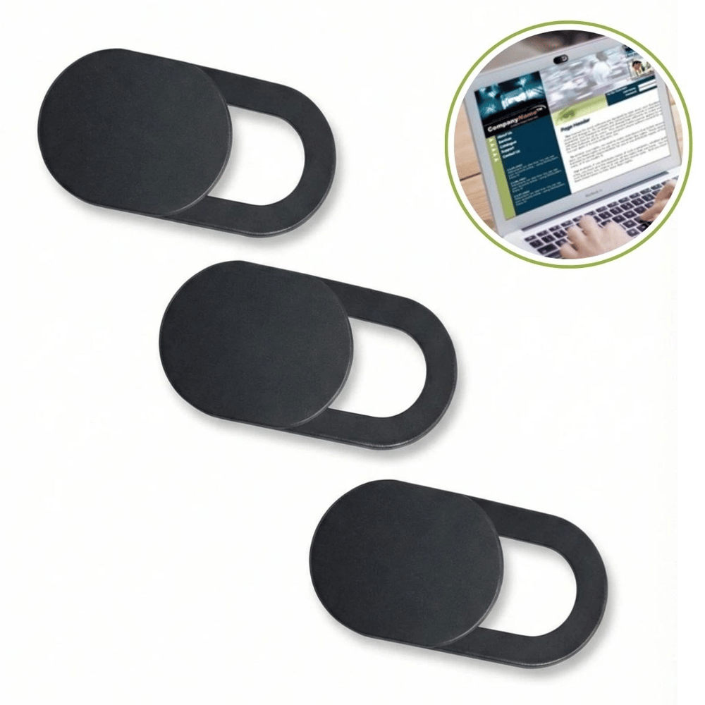 3’lü Webcam Kapatıcı – Laptop, Tablet Ve Telefon Uyumlu Gizlilik Kamera Kapağı (plastik) Bx40