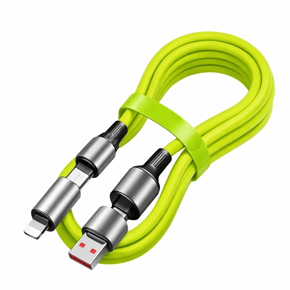 4-in-1 240w Pd Hızlı Şarj Kablosu – Type-c Lightning Destekli Pl-8632 Bx40