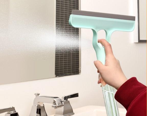 4 in 1 Spreyli Çek Çekli Camsil ve Fırça Aparatı (3936)