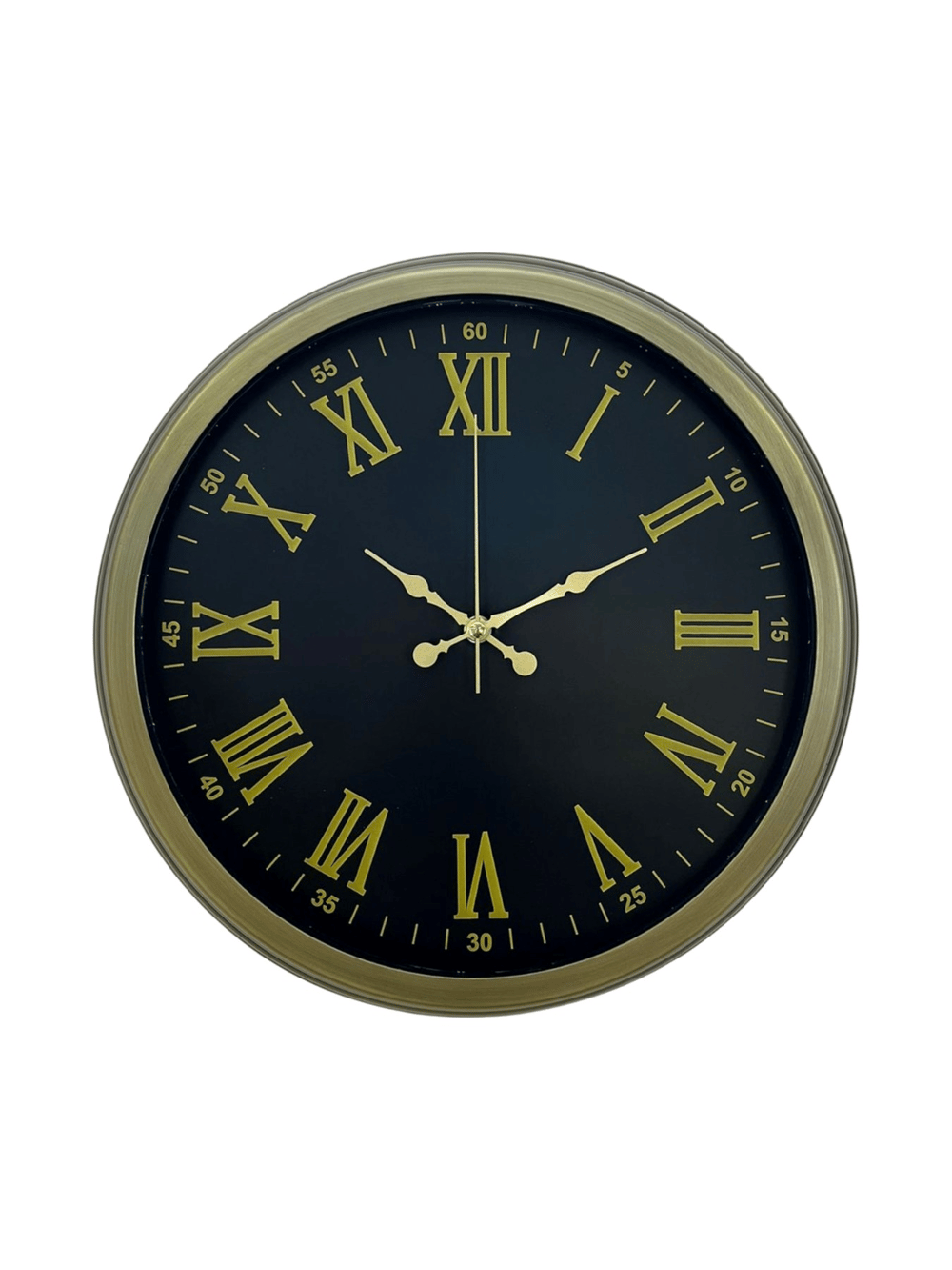 40 Cm Metal Vintage Roma Rakamlı Duvar Saati