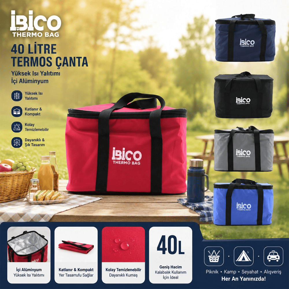 40 Litre Buzluk - Termos Çanta Bx40
