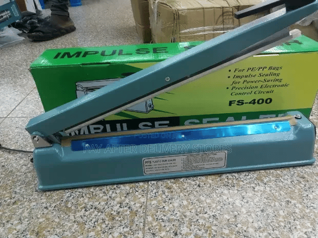 40cm  Metal Gövde Poşet Ağzı Yapıştırma Kapatma Makinası Fs-400 Bx40