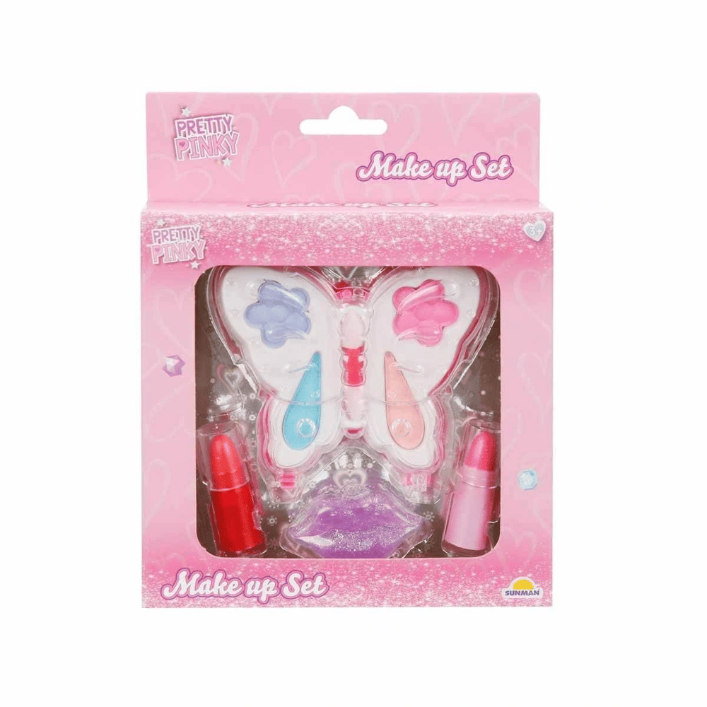 4276 Pretty Pinky Kelebek Mini Makyaj Seti -  1 Adet Fiyatıdır