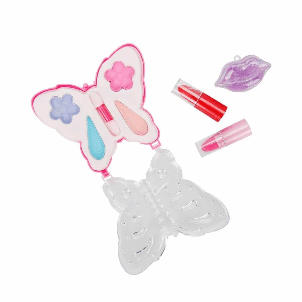 4276 Pretty Pinky Kelebek Mini Makyaj Seti -  1 Adet Fiyatıdır