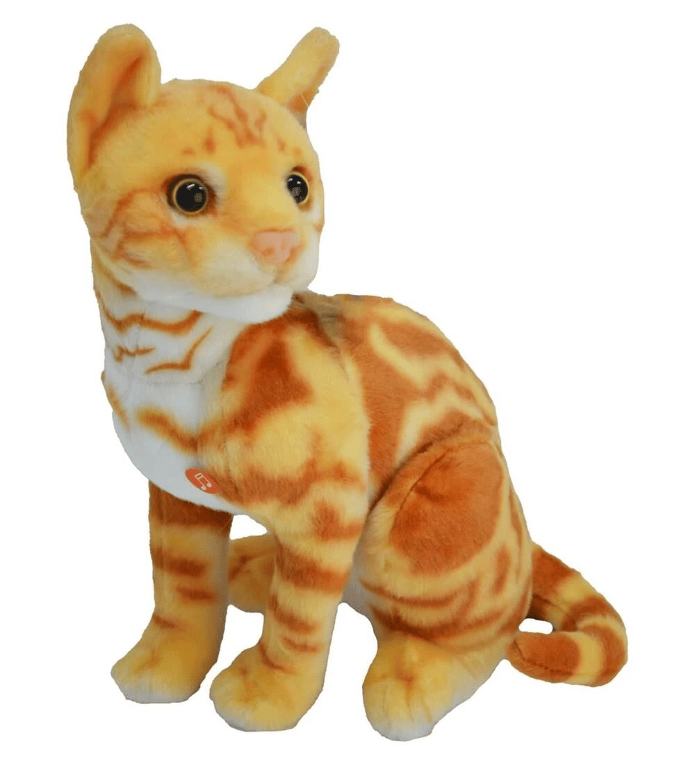 43 CM PELUŞ KEDİ HALLEY - 1 Adet Stokta Olan Gönderilir