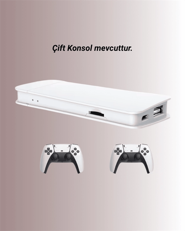 4K Destekli Bluetooth Retro Oyun Konsolu – M15 Modeli