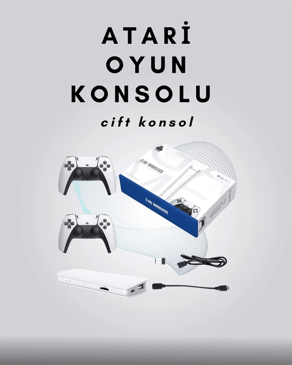 4K Destekli Bluetooth Retro Oyun Konsolu – M15 Modeli