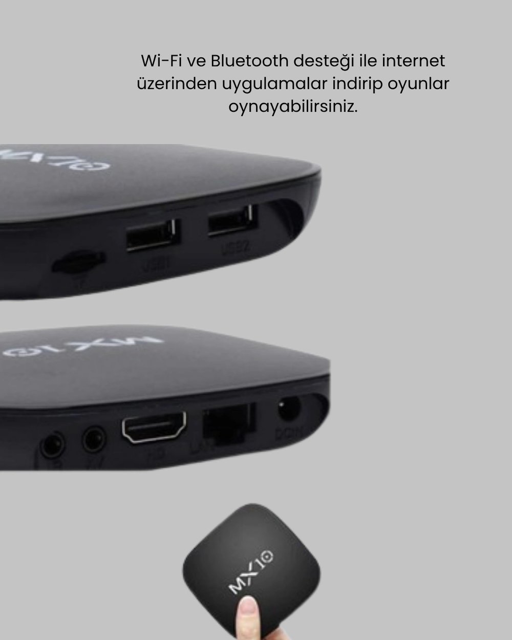 4K Ultra HD TV Kutusu – 8 GB Hafıza, Google Asistan, Chromecast, Dolby Destekli