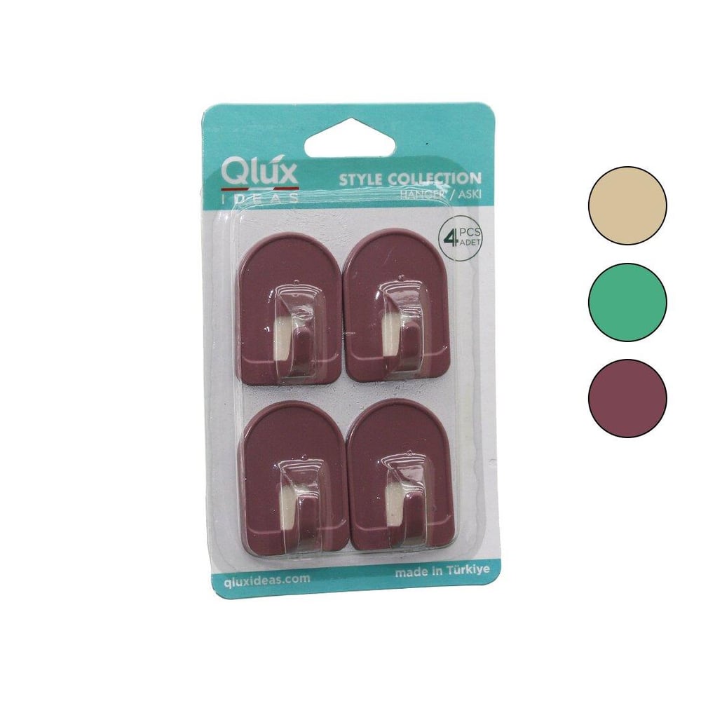 4PCS DOME ASKI NO-1 REKLİ PLASTİK YAPIŞKANLI MONTAJ (3936)