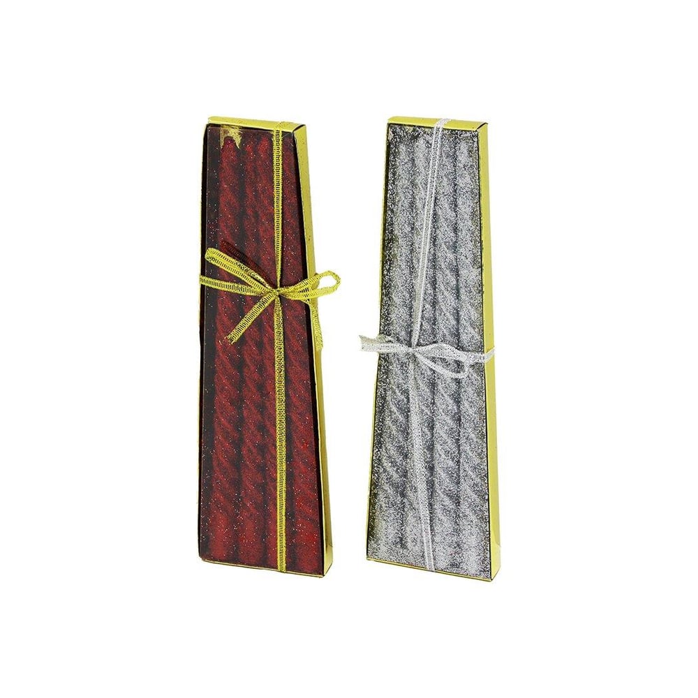 4PCS YALDIZ ŞAMDAN MUM SİMLİ 24CM (3936)