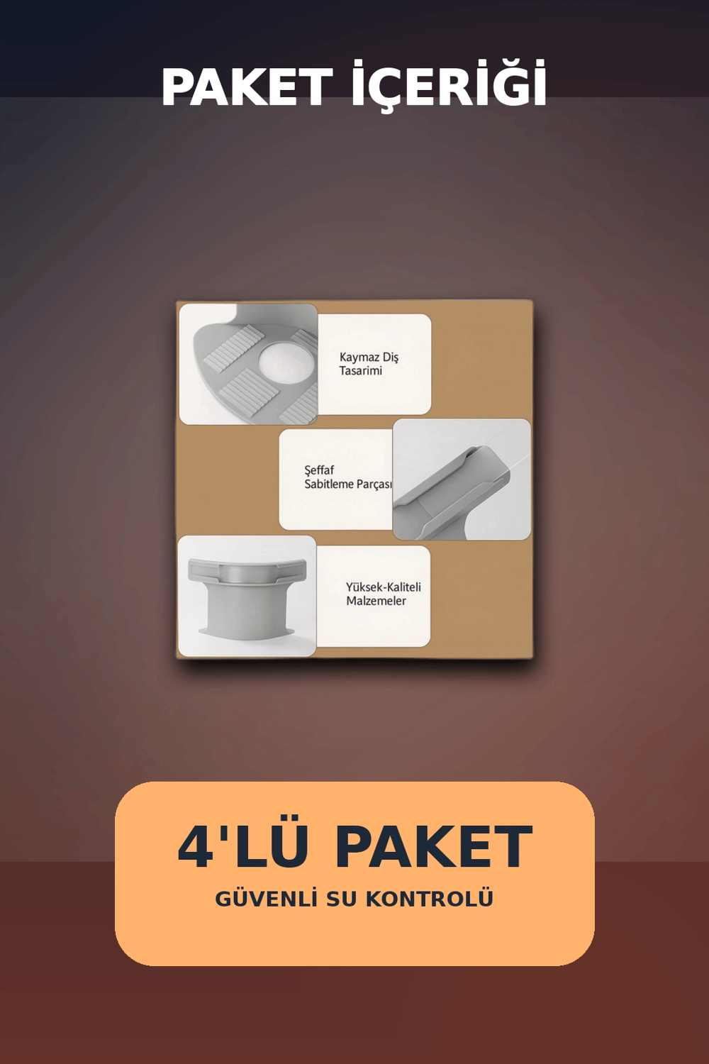 4lü Şeffaf Kaymaz Çarşaf ve Yorgan Sabitleyici - Dişli Tutucu ile Pratik Çözüm