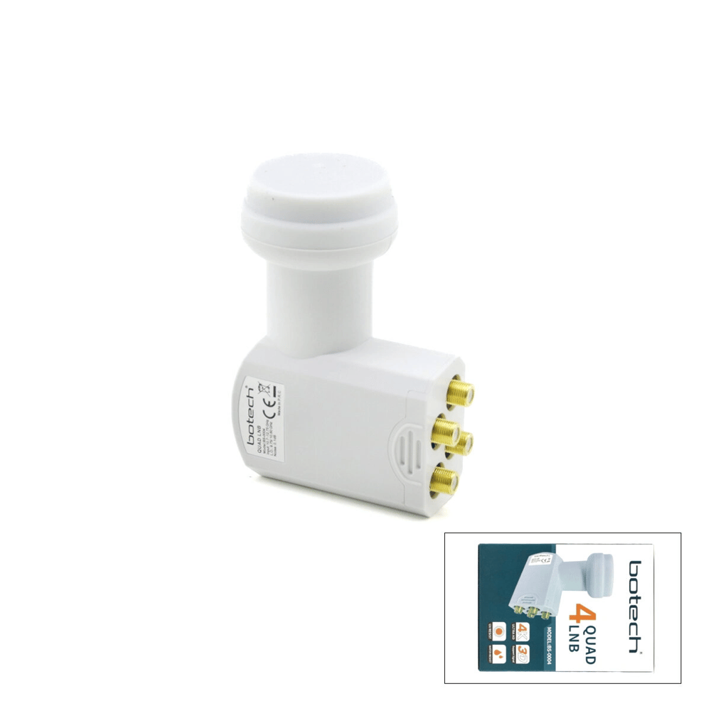 4lü Uydu Lnb Unıversal Quad Full Hd -  3d - 0.1db Rle-400 Bx40
