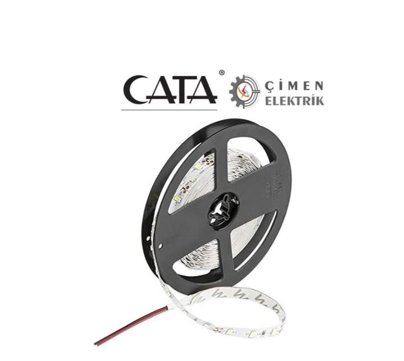 5 METRE CT 4480 Cata 10 Çip İç Mekan Şerit Led Beyaz 12V
