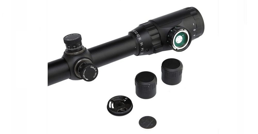 6-24x50 Aoe Av Dürbünü Çift Işık Kırmızı Yeşil Kaynaklı Zoomlu