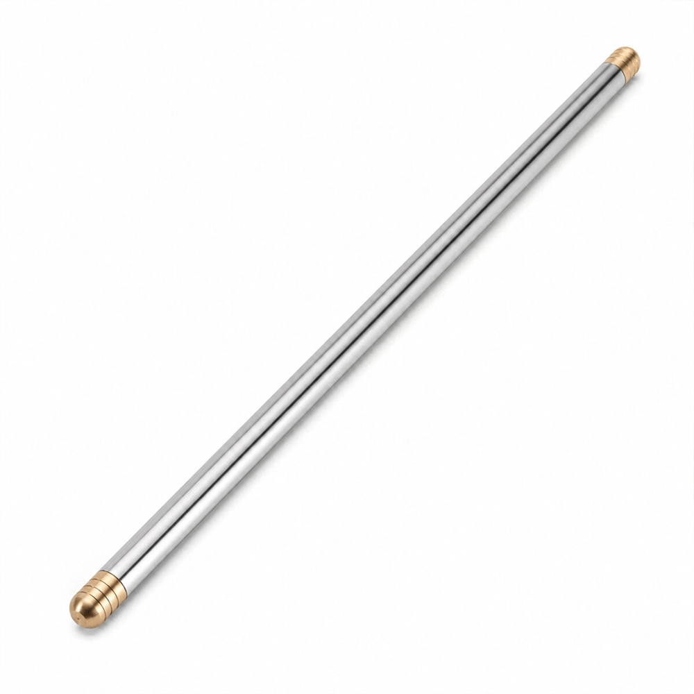 6 Adet 80cm Çelik Lux Metal Oklava Bx40