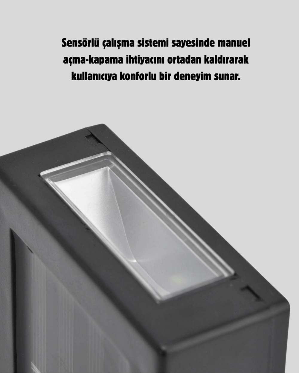 6 LED Güneş Enerjili Sensörlü Lamba – Akıllı Işık Sensörlü, Enerji Tasarruflu Bahçe Aydınlatma