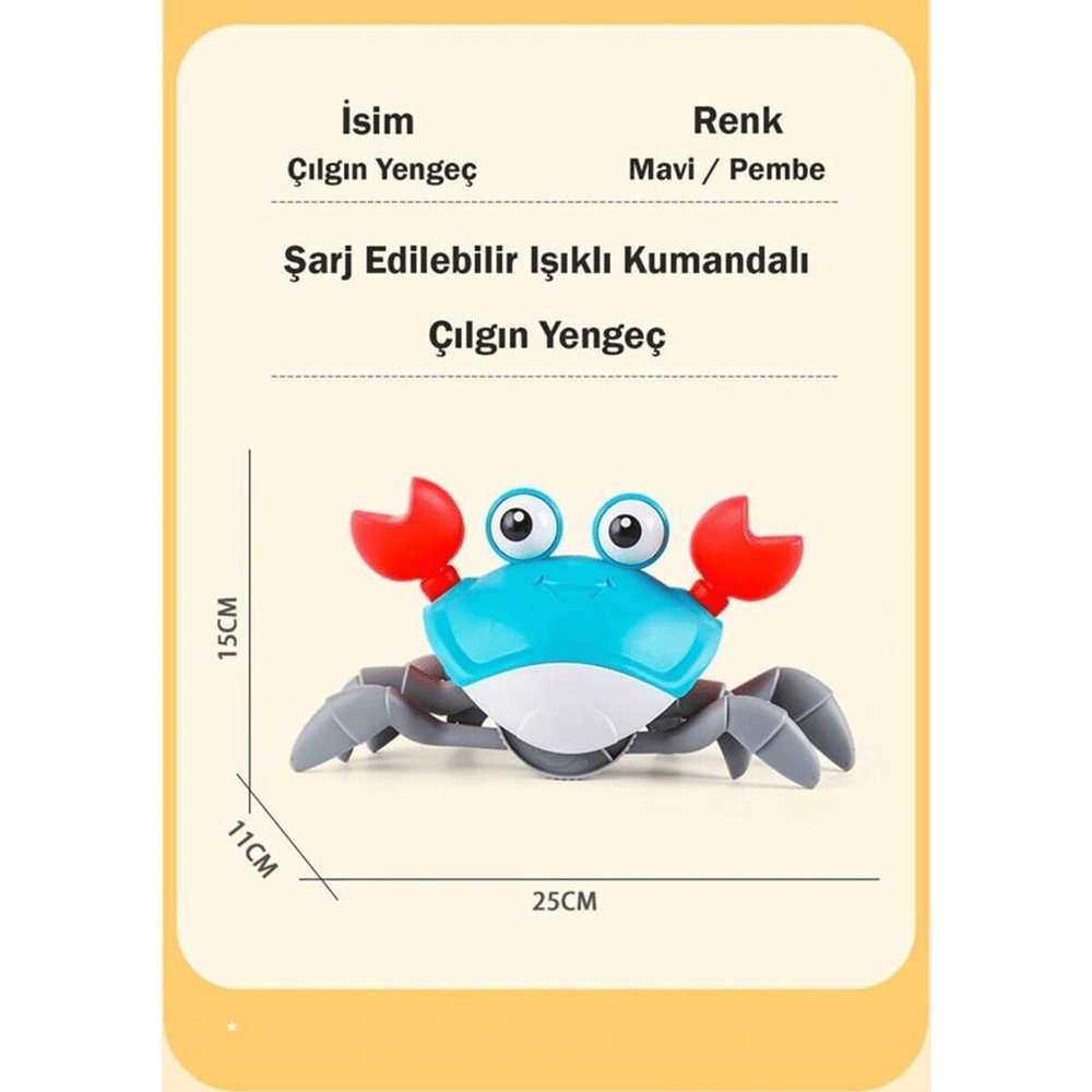 6721E ŞARJLI KUMANDALI YENGEÇ