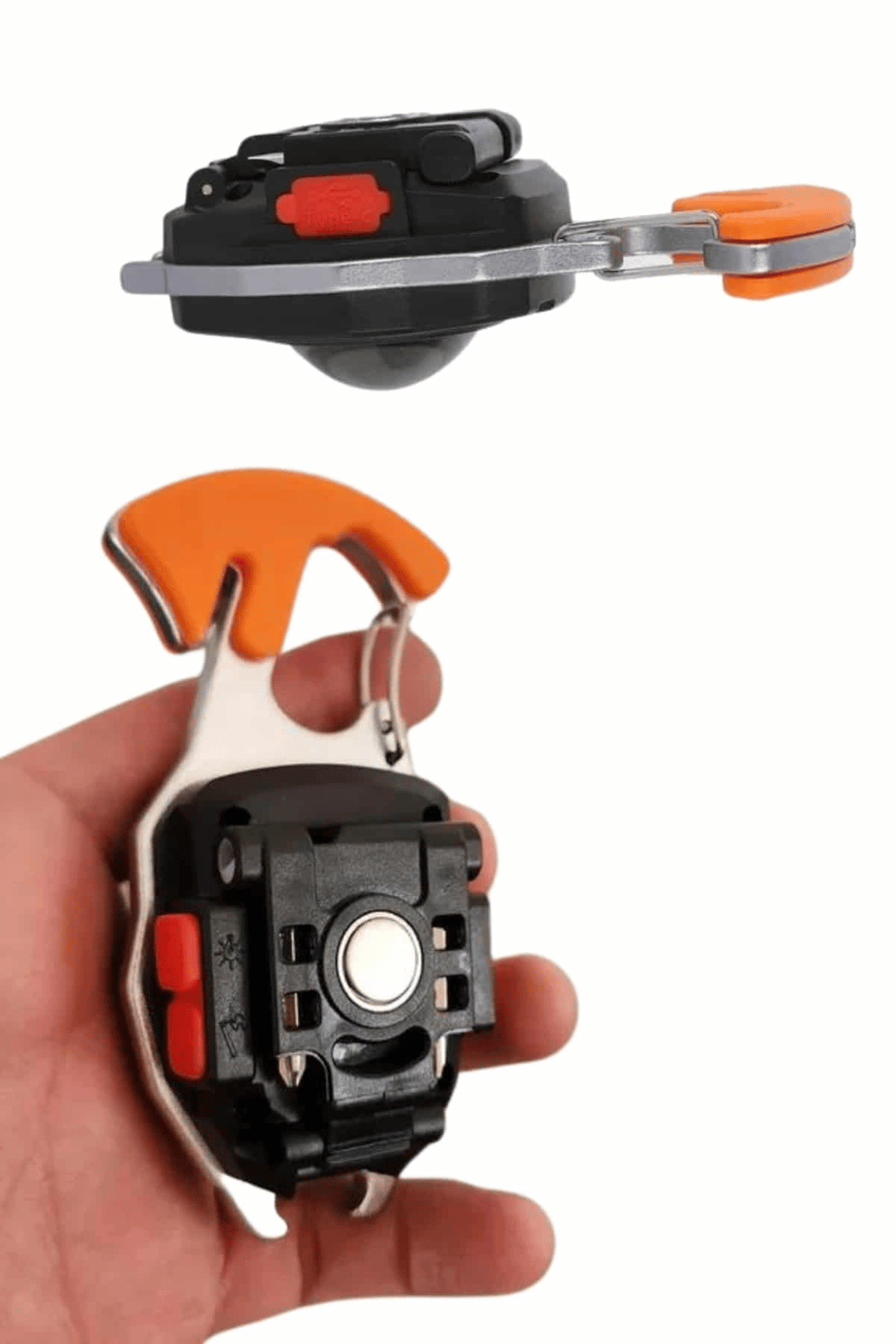 7 Modlu Mini Led Lamba Anahtarlık USB Şarjlı Kamp İçin Taşınabilir