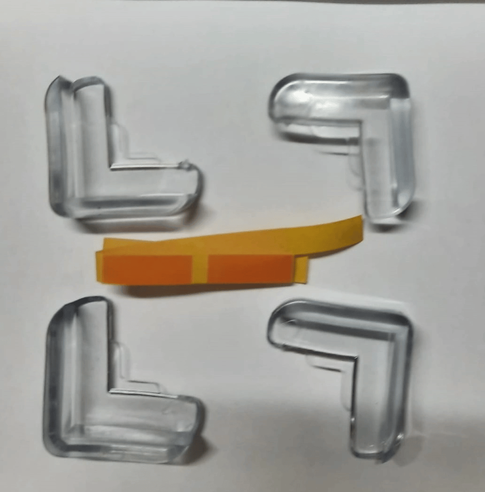 8 Li Masa Sehpa Köşe Koruyucu Silikon- Çocuk Koruma Aparatı Bx40