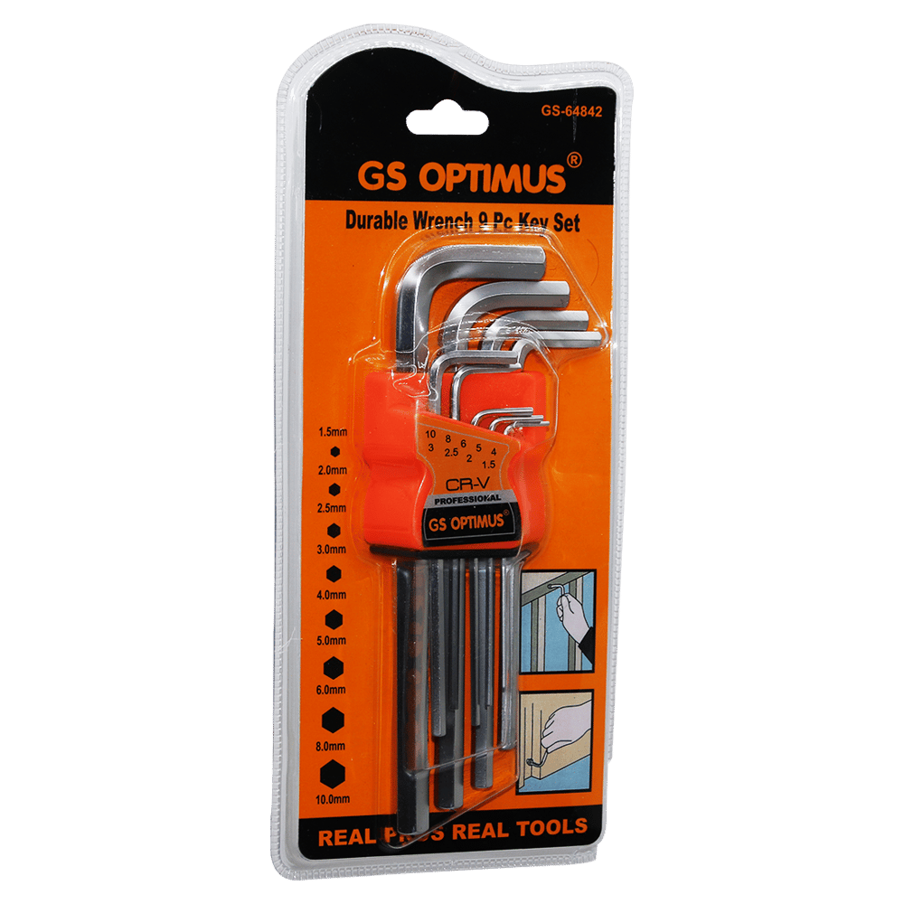 9 PARÇA  KROM UZUN - DÜZ ALYAN 180MM (3936)