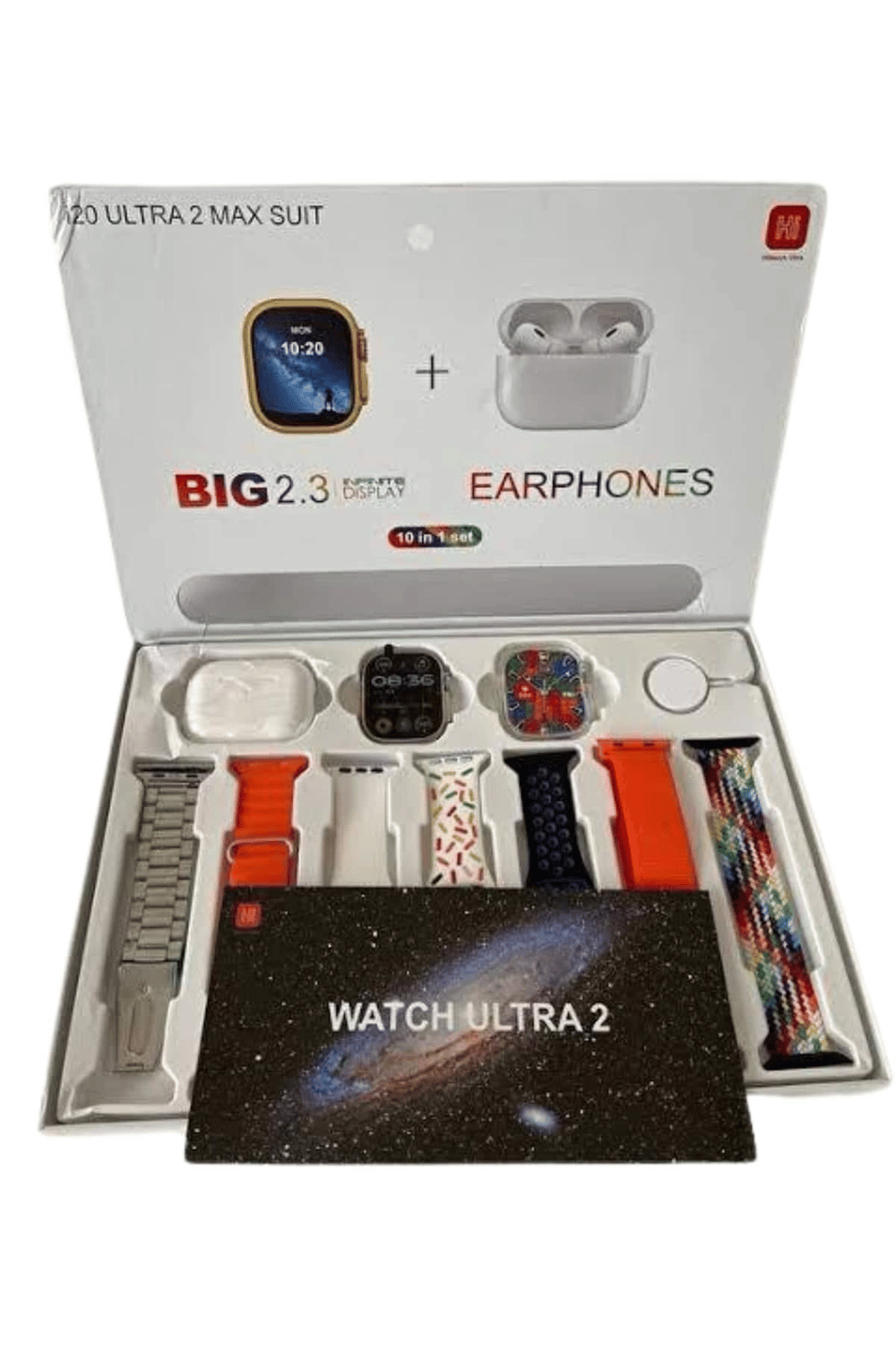 9 Ultra Akıllı Saat 49mm 2inç Ekran 7 Kordonlu ve Bluetooth Kulaklık