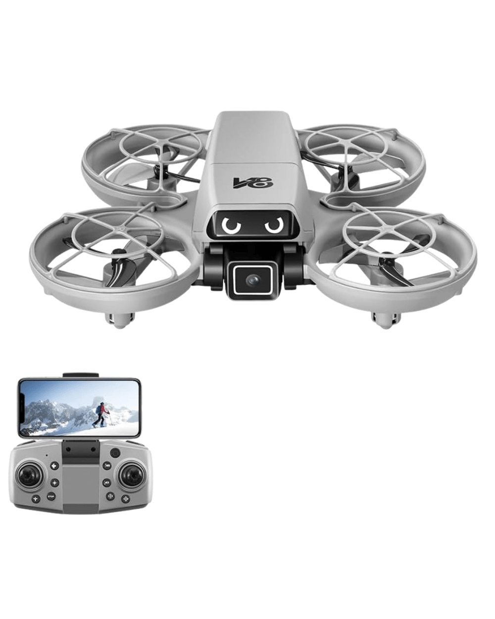 APP Kontrollü Kameralı Mini Drone Headless Mod Özellikli