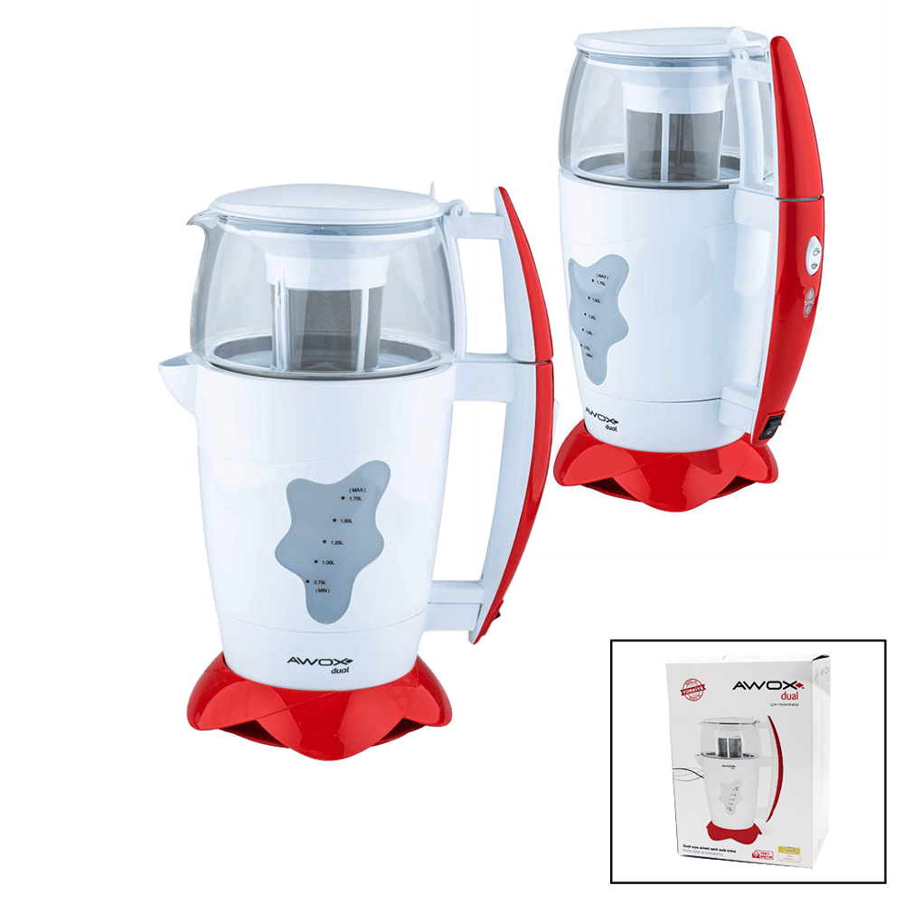 AWOX DUAL ÇAY MAKİNESİ ÇAYCI 1.75LT+1.2LT (3936)