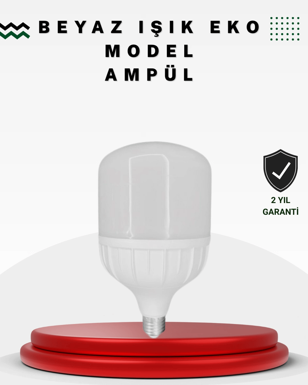 Acil Durumlara Uygun Şarjlı Torch LED Ampul 30 Watt