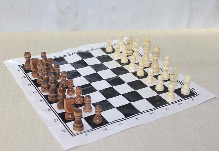 Ahşap Satranç Taşı 10 Cm