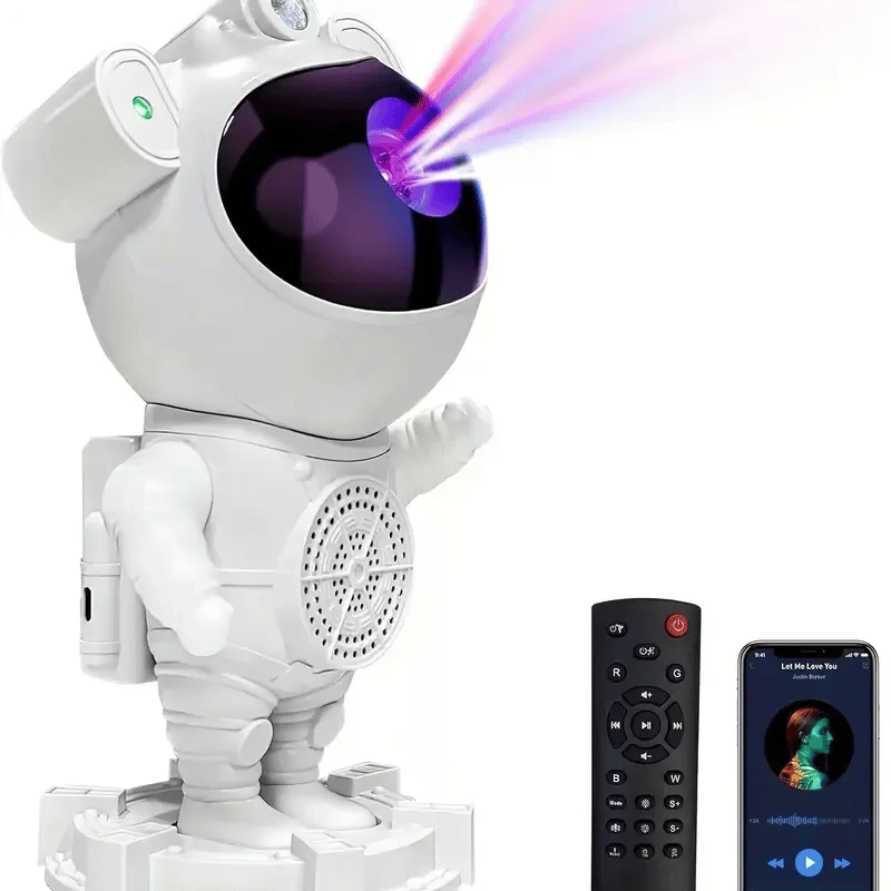 Akıllı Astronot Projeksiyon Gece Aydınlatma & Bluetooth Hoparlör Bx40