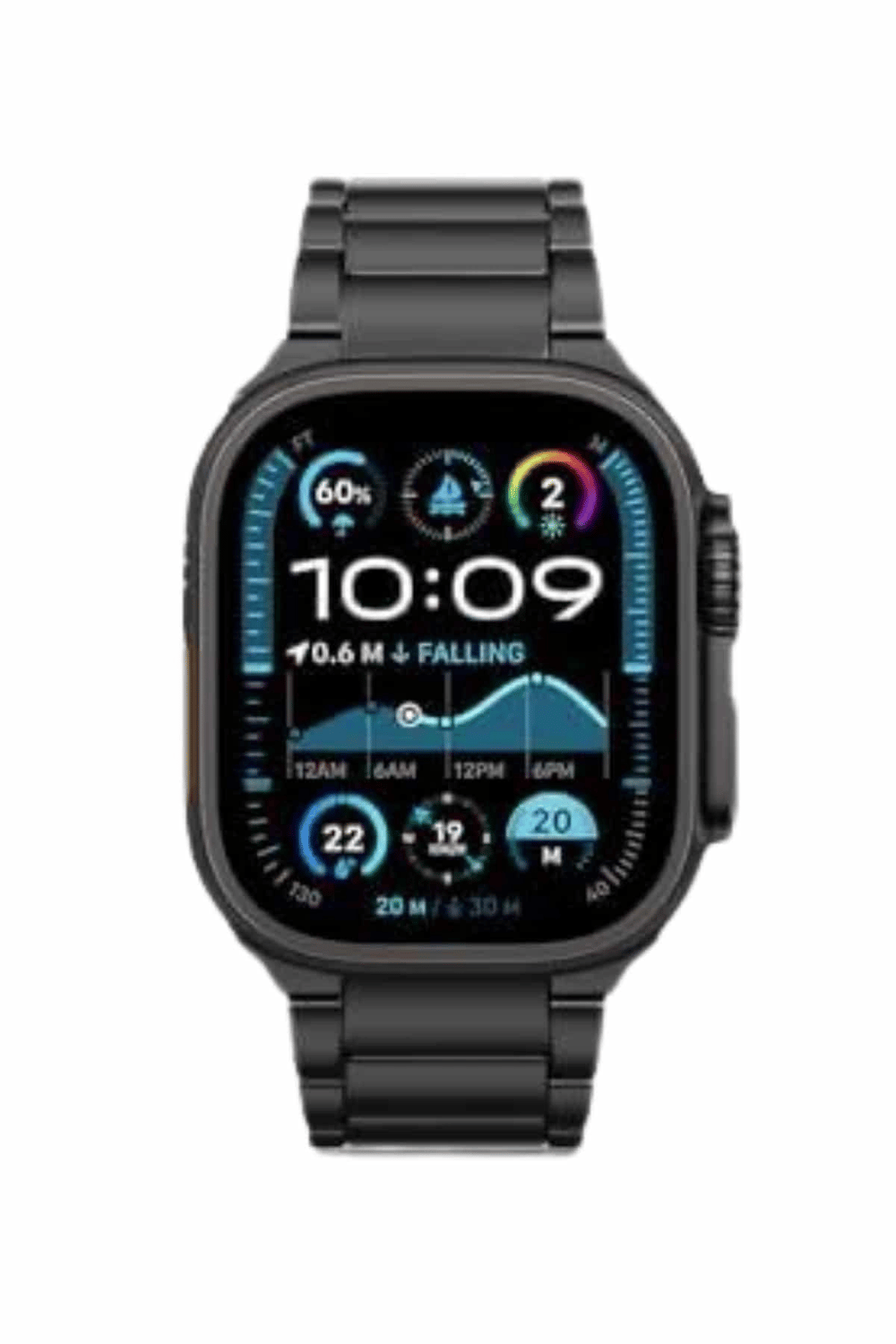 Akıllı Saat 3 Kordonlu Waterproof Adımsayar, Titreşim ve GPS Özelliği