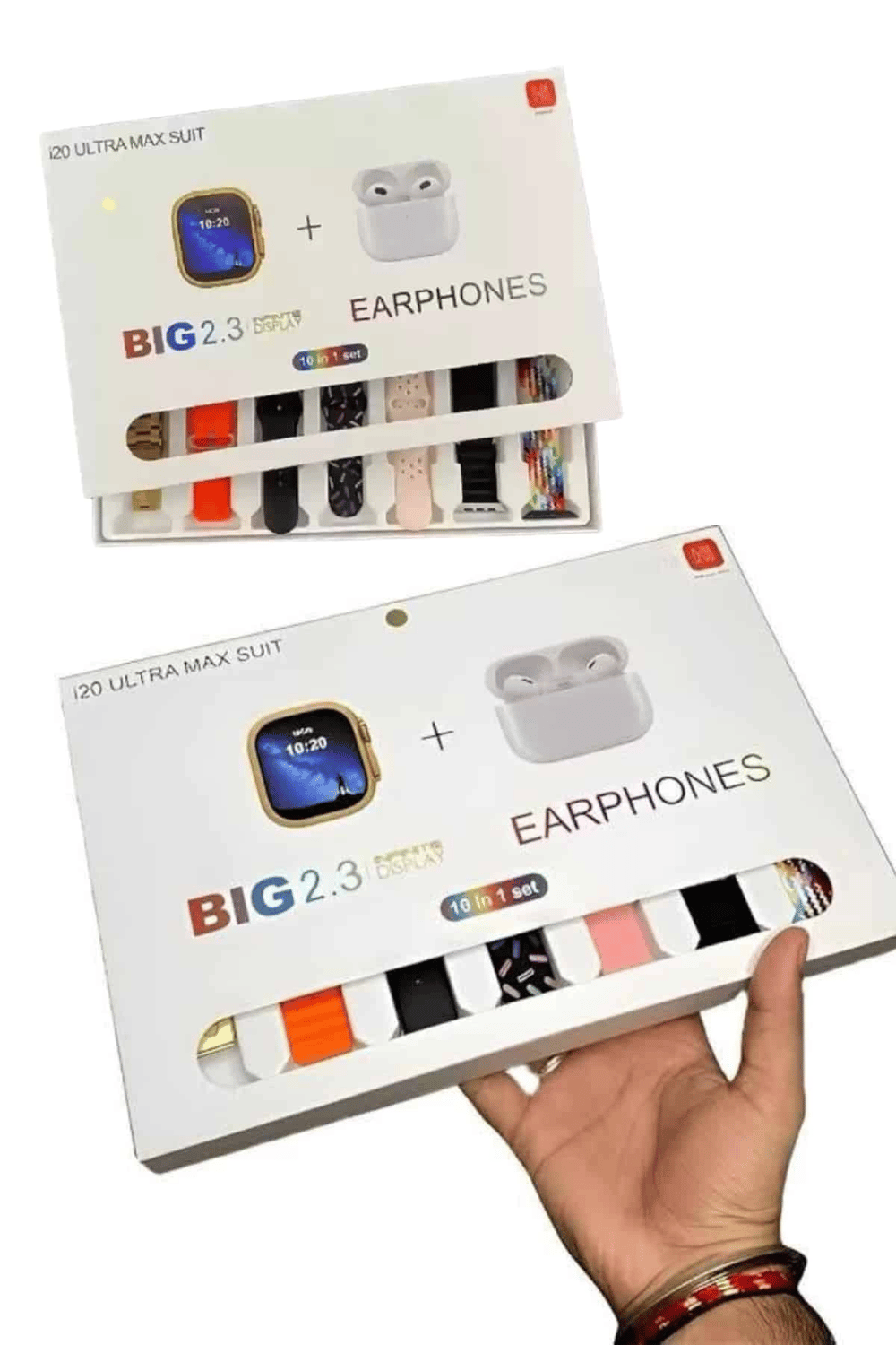 Akıllı Saat Bluetooth Kulaklık Hediyeli Bildirim Görme Sesli Görüşme Çoklu Kordon