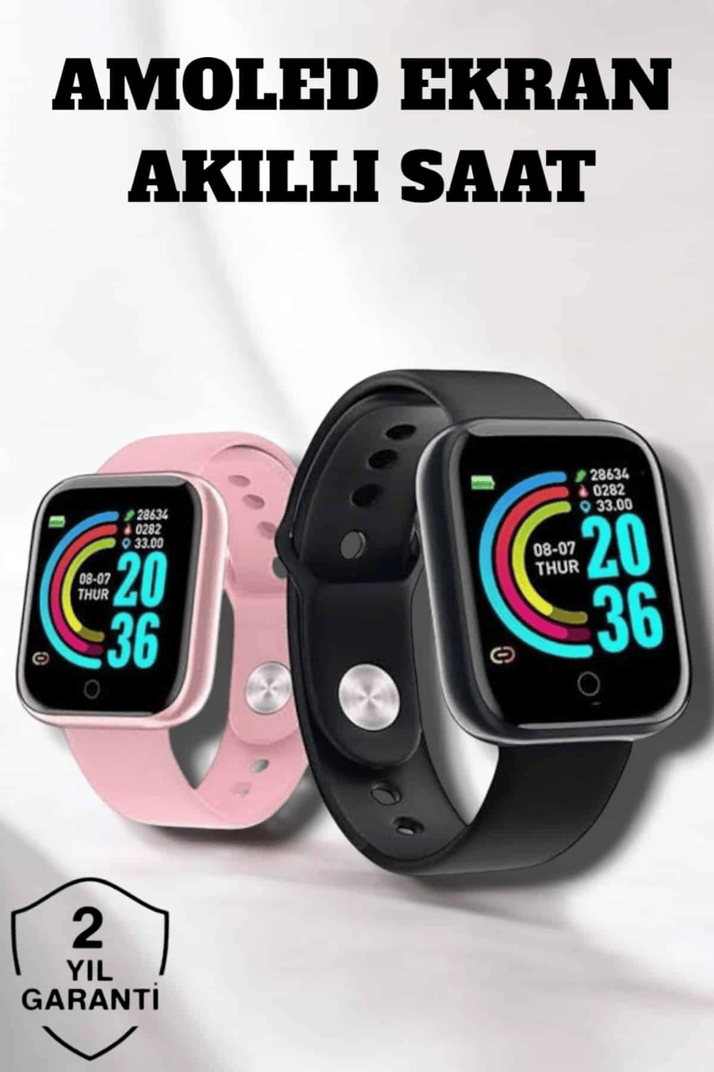 Akıllı Saat Sağlık Takibi ve Akıllı Özelliklerle Donatılmış Modern Akıllı Saat