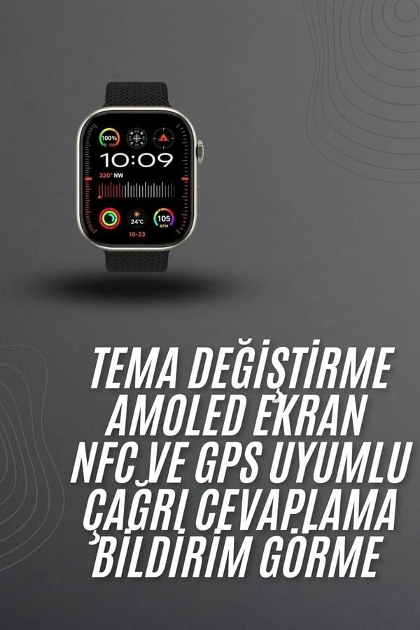 Akıllı saat 2.02 inch Nabız Ölçer Arama Konuşma Müzik Dinleme