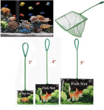 Akvaryum Balık Yakalama Kepçesi 5 İnç 13 Cm Bx40